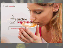 Tablet Screenshot of mobile-espressobar.com